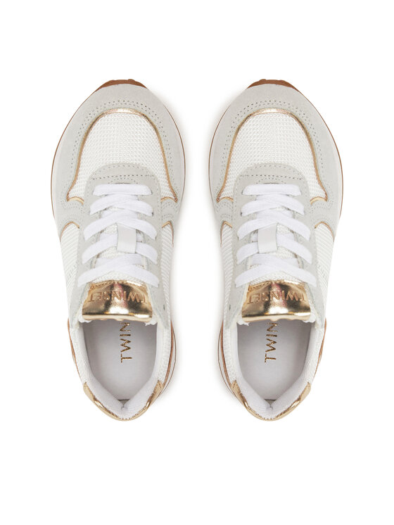 TWINSET TWINSET Snīkeri 251GCJ014 Écru