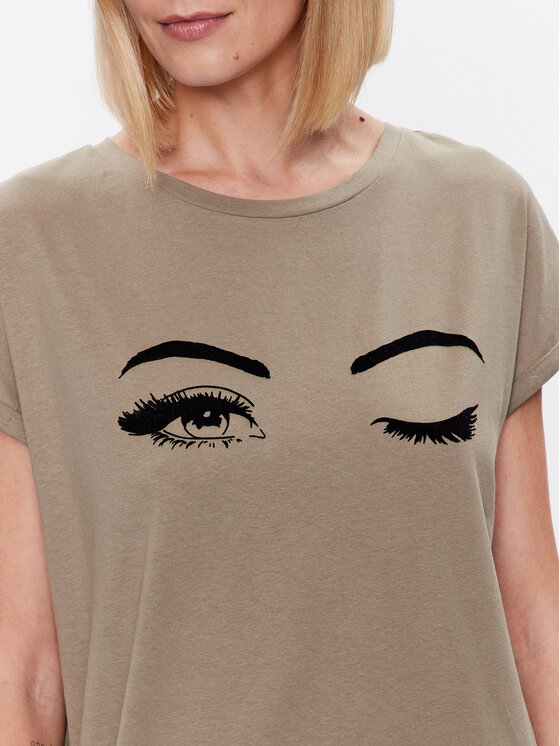 Camicia da notte Nightie 201742 Verde Relaxed Fit