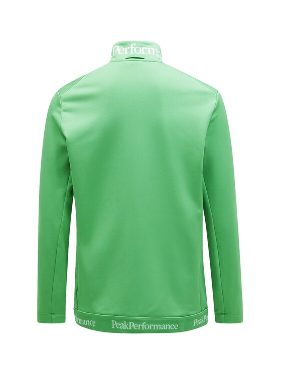 Peak Performance Peak Performance Bluza Rider Tech Zielony Regular Fit