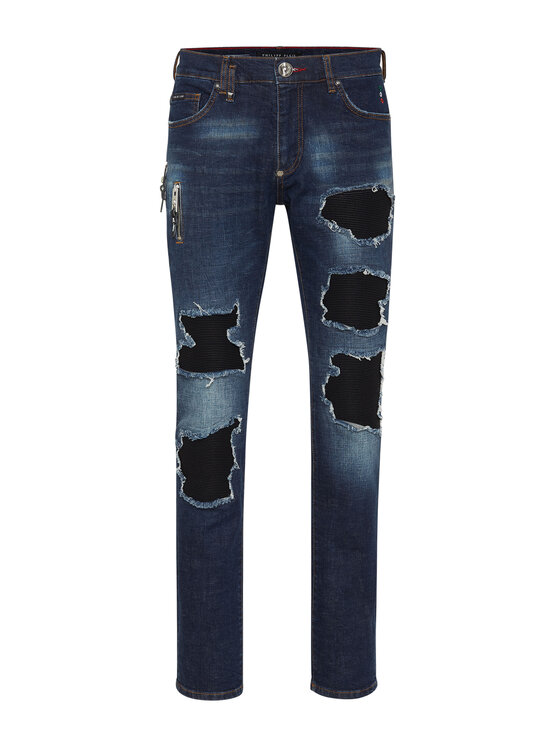 PHILIPP PLEIN PHILIPP PLEIN Jeansy 14871 Světle modrá Skinny Fit