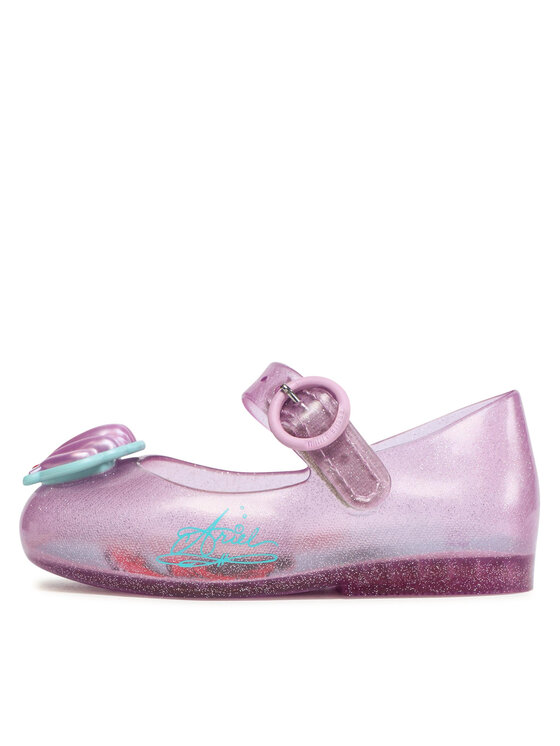 Melissa Melissa Baleriny Mini Melissa Sweet Love + Disn 33447 Fioletowy