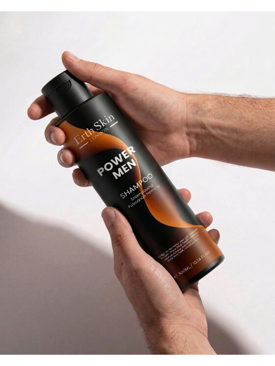 Erthskin London Erthskin London SZAMPON POWER MEN 300ML Szampon do włosów