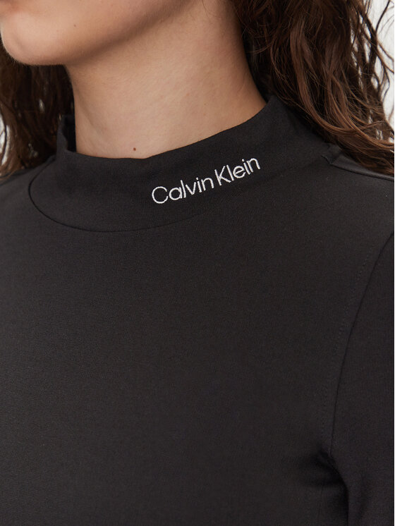 Calvin Klein Jeans Calvin Klein Jeans Sukienka codzienna J20J225074 Czarny Slim Fit