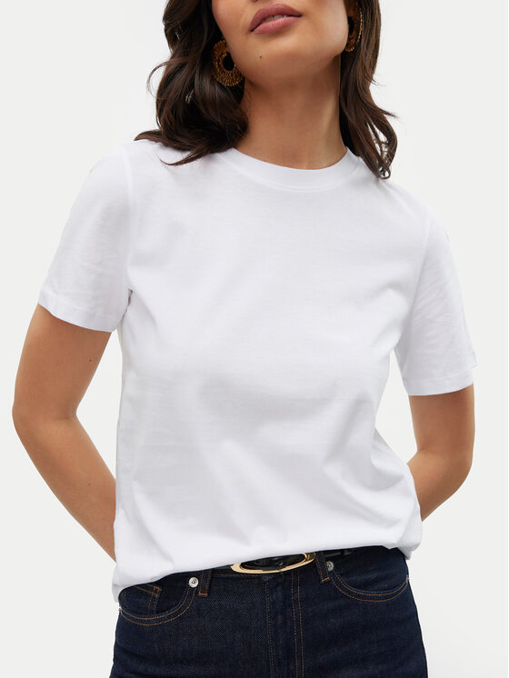 Vero Moda Vero Moda T-krekls Paulina 10316991 Balts Regular Fit