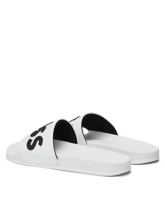 BOSS Boss Ciabatte Kirk 50488911 10248517 01 Bianco