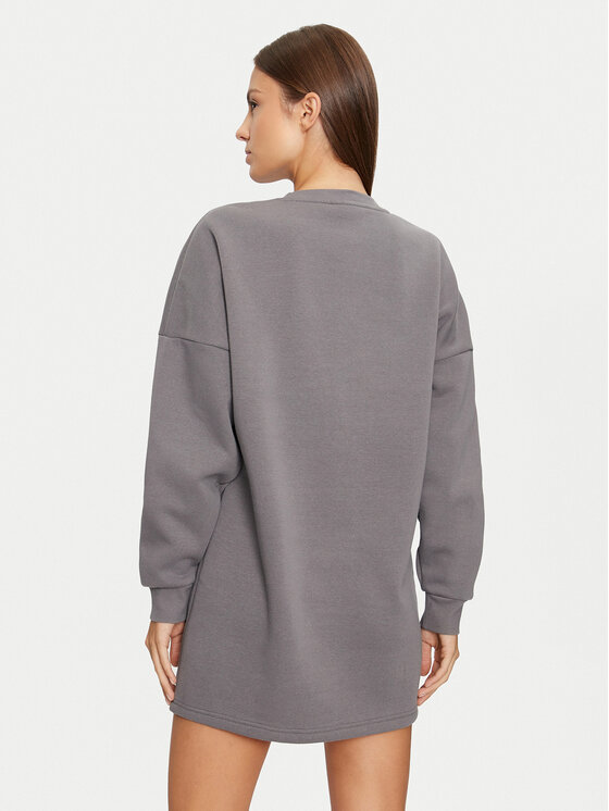 Noisy May Noisy May Trikotažinė suknelė Alden 27030633 Pilka Loose Fit