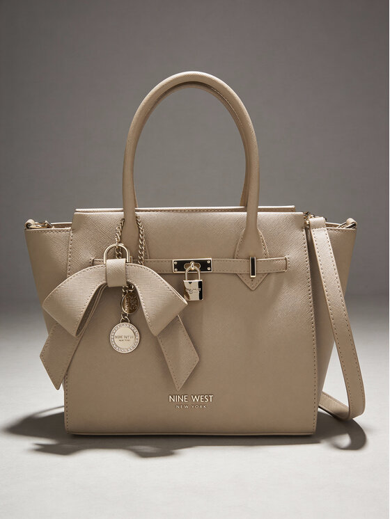 Nine West Nine West Τσάντα CEO-Chelsea-Charm-II-LX10185 Μπεζ