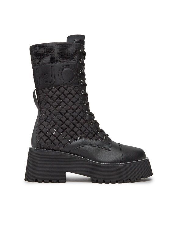 Liu Jo Liu Jo Schnürstiefeletten Flair 04 SF3017 TX040 Schwarz