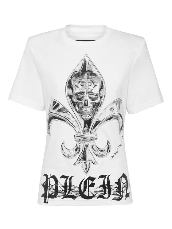 PHILIPP PLEIN PHILIPP PLEIN T-shirt 2305 Bianco Regular Fit