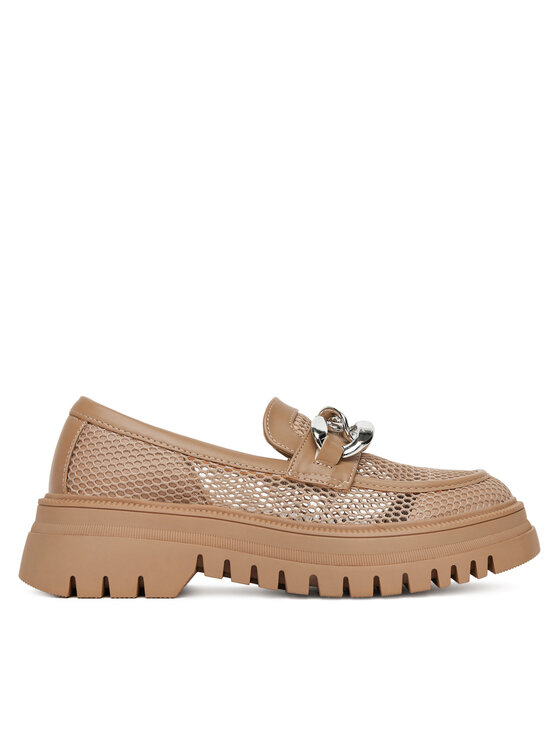DeeZee DeeZee Loafersy 60062D-2 Hnědá