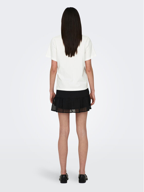 JDY JDY Футболка Pisa 15292431 Білий Regular Fit