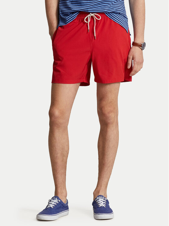 Polo Ralph Lauren Polo Ralph Lauren Úszónadrág 710907255005 Piros Classic Fit