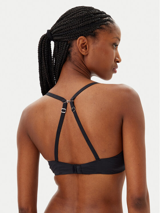 Hunkemöller Hunkemöller Podprsenka s kosticemi Smooth 206736 Černá