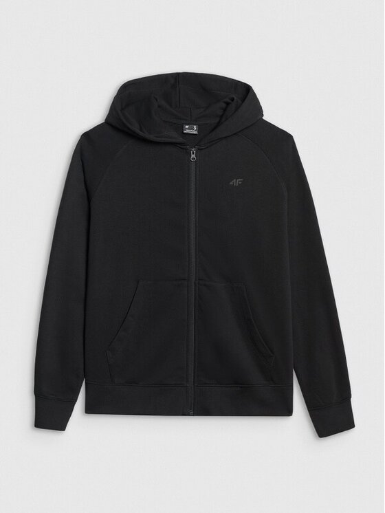 4F 4F Μπλούζα FWMM00TSWSF1763-20S Μαύρο Regular Fit