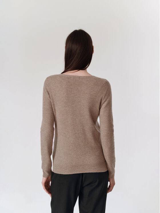 TATUUM TATUUM Sweter SKIMI Brązowy Classic Fit