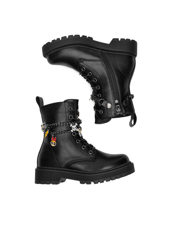 Powerpuff Girls Powerpuff Girls Schnürschuhe CS-AW24-250WBPPG Schwarz