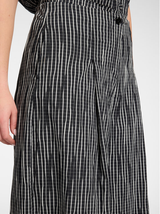 Elena Mirò Elena Mirò Spodnie materiałowe P004P100492N001 Czarny Cropp Fit