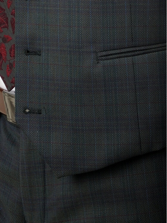 Evenemen Evenemen Kamizelka WILLIAM Z Zielony Slim Fit