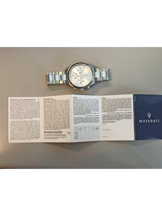 Maserati Maserati Hodinky R8853100041 Stříbrná
