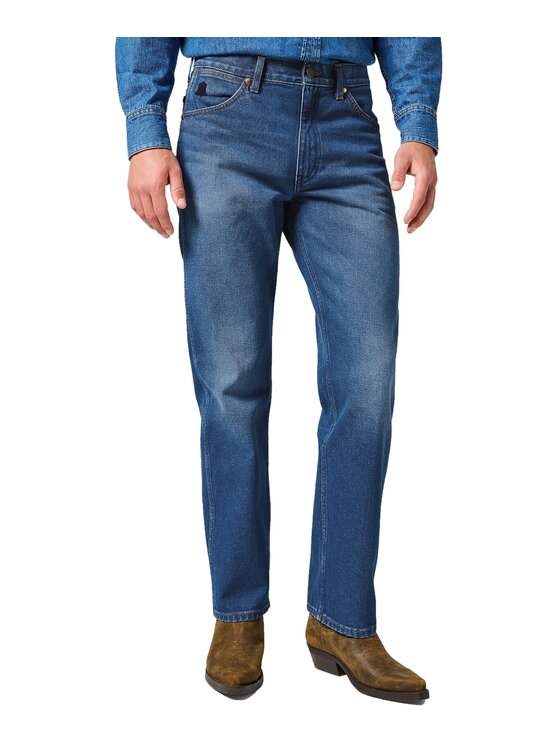 Wrangler Wrangler Jeansy 112358041 Niebieski Regular Fit