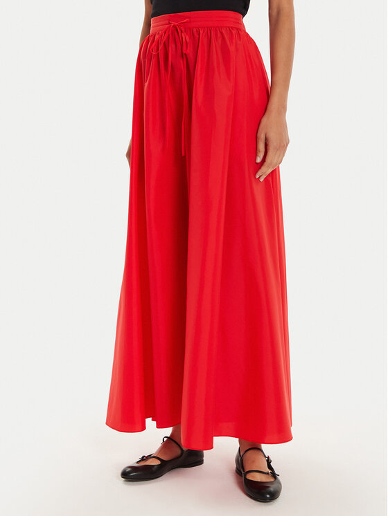 STAUD STAUD Trapezförmiger Rock Eden R24P6106TN Rot Regular Fit