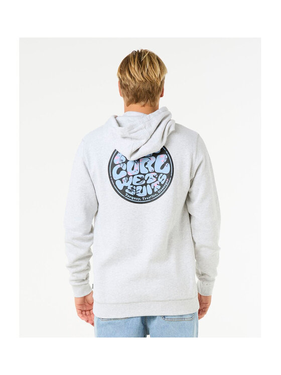 Rip Curl Rip Curl Bluza Wettie Passage Icon Zip Thru Szary Standard Fit