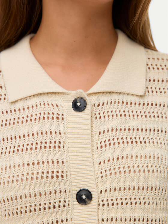 Vero Moda Vero Moda Kardigán Hayley 10340130 Béžová Regular Fit