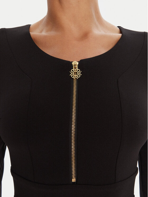 Rinascimento Rinascimento Kokteilikleit CFC0125584003 Must Slim Fit