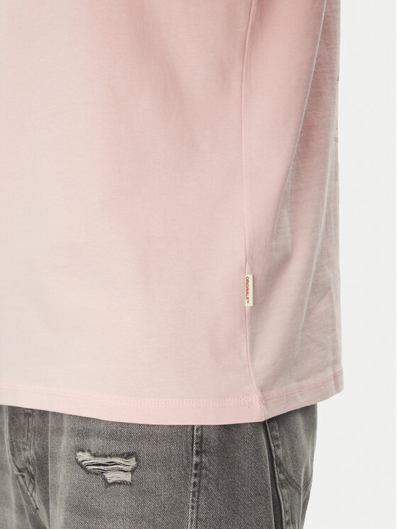 Jack&Jones Jack&Jones T-shirt Almeria 12276785 Ružičasta Relaxed Fit