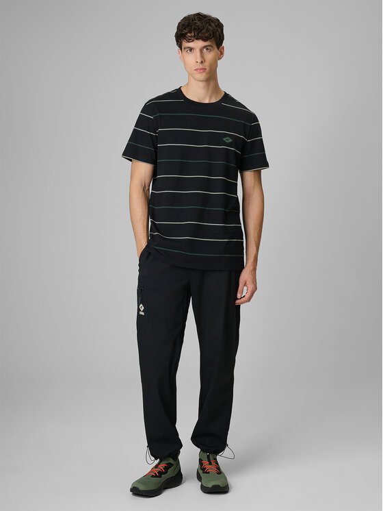 4F 4F T-Shirt NATURE’S TRAIL Czarny Regular Fit