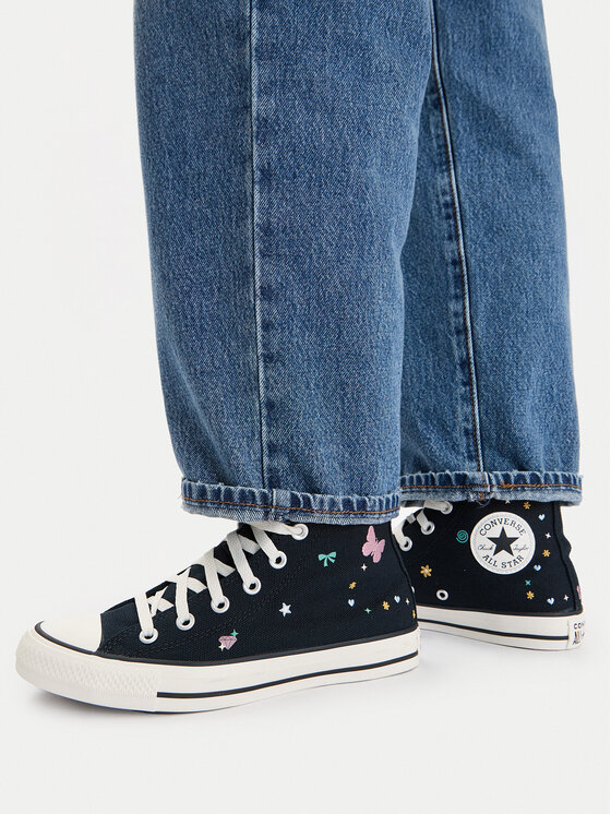 Converse Converse Plátenky Chuck Taylor All Star Doodles A15508C Čierna