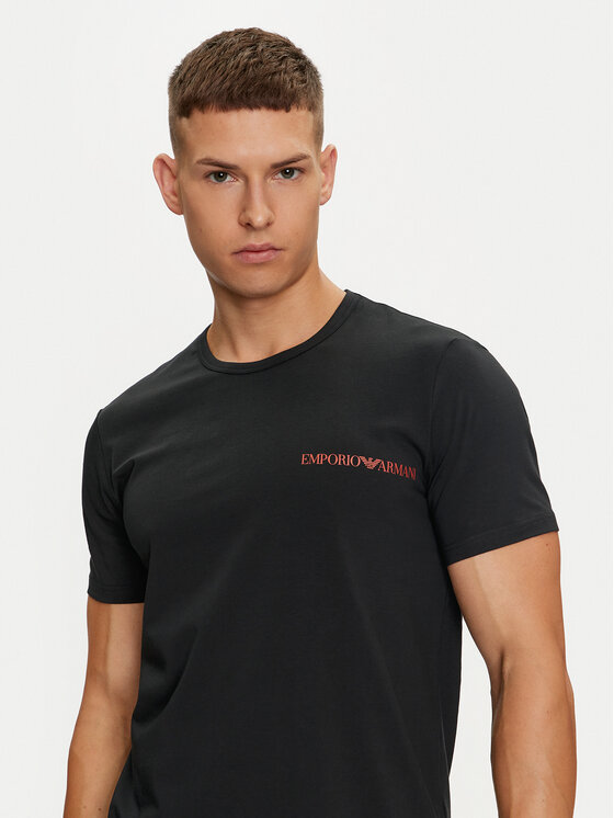 Emporio Armani Underwear Emporio Armani Underwear Póló szett 111267 4F717 23820 Fekete Slim Fit