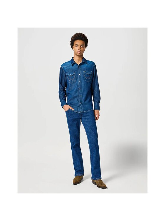 Wrangler Wrangler Jeansy HORIZON Niebieski Regular Fit