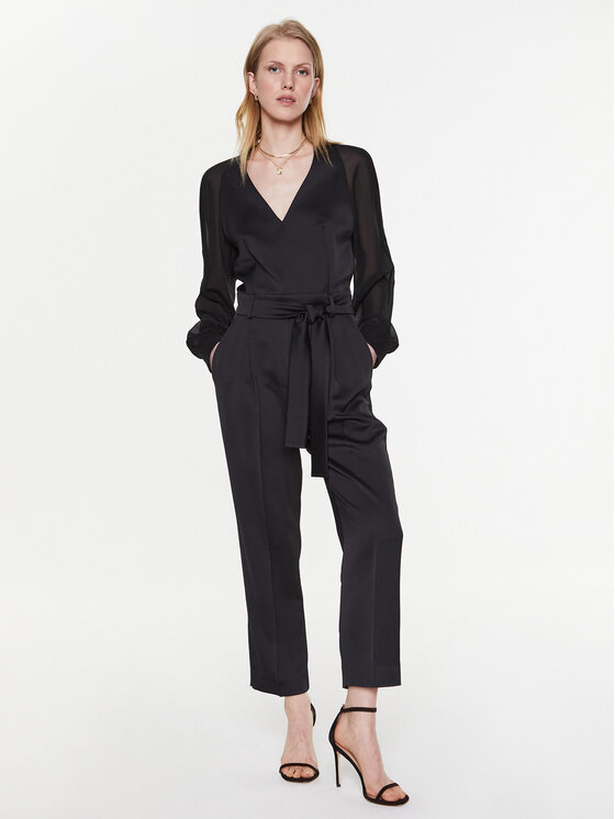 Marella Marella Kombinezon Perla 2332410133 Crna Regular Fit