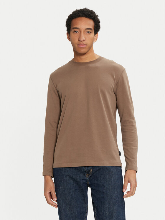 Sisley Sisley Hosszú ujjú 3B7SS1045 Barna Regular Fit