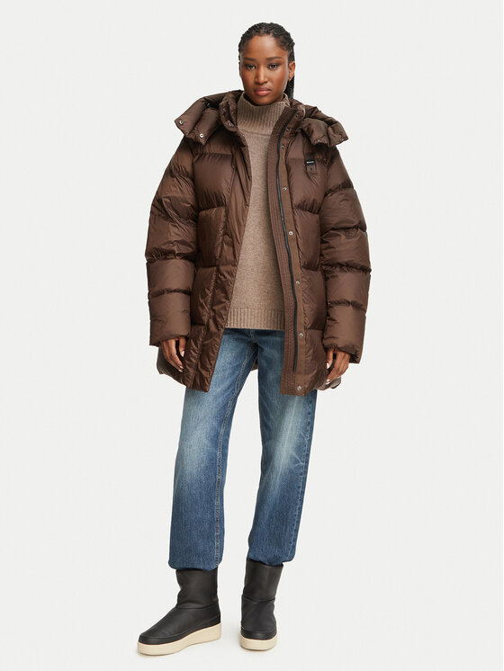 Blauer Blauer Zimska jakna Granger 26WBLDB03438 Tamno smeđa Regular Fit