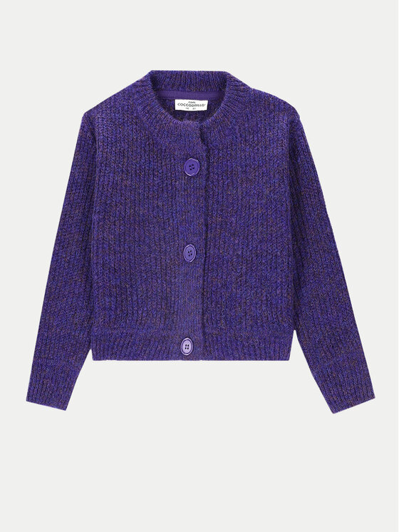 Coccodrillo Coccodrillo Кардиган ZC4172201AGK Фіолетовий Regular Fit