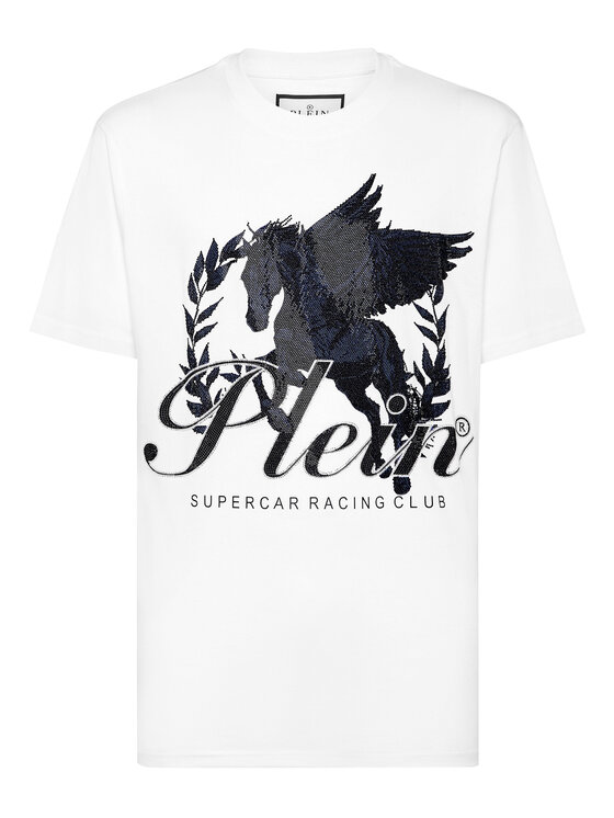 PHILIPP PLEIN PHILIPP PLEIN T-Shirt 22607 Bílá Regular Fit