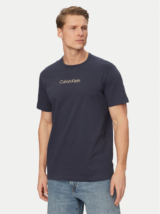 Calvin Klein Underwear Tricou 000NM2748E Bleumarin Regular Fit