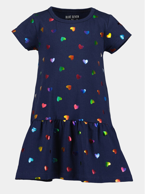 Blue Seven Blue Seven Hétköznapi ruha 721657 X Sötétkék Regular Fit