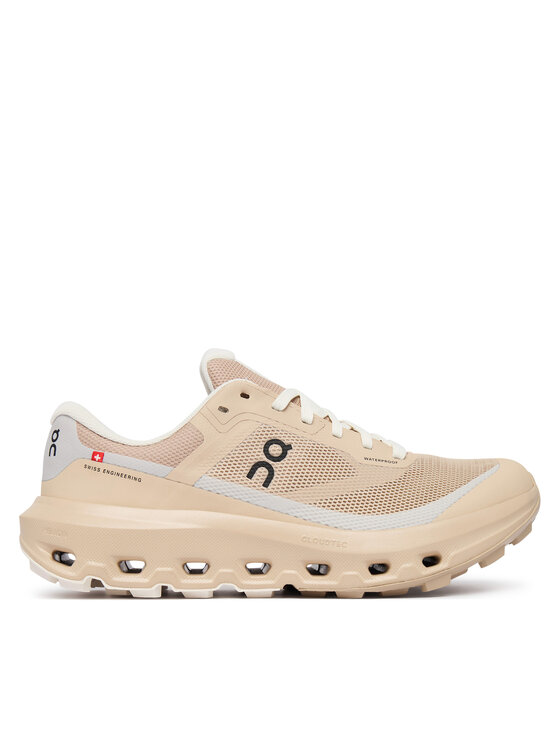 On On Buty do biegania Cloudvista 3 Waterproof 3WG30212 Beżowy