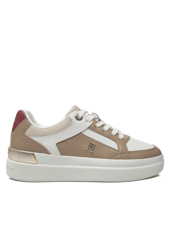 Tommy Hilfiger Tenisice Lux Hardware Court Sneaker FW0FW07997 Kaki