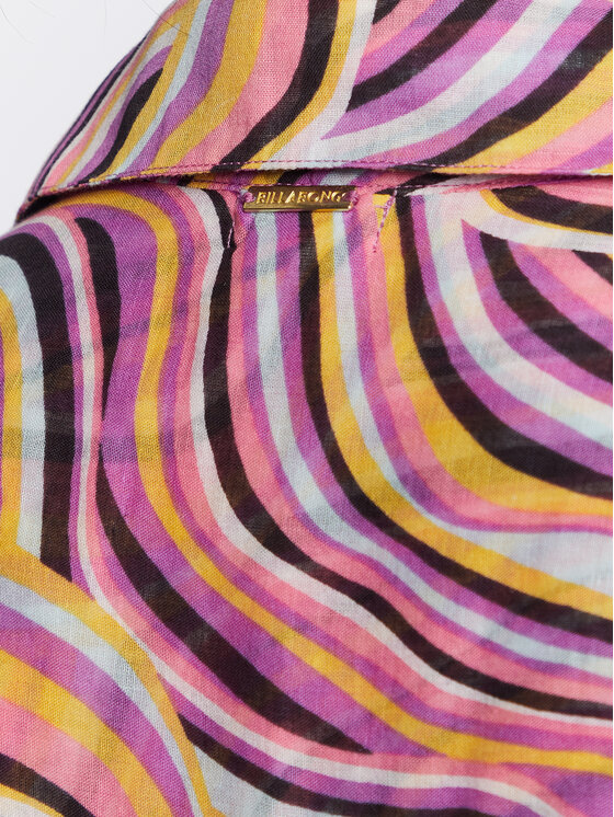 Billabong Billabong Camicia Swell EBJWT00102 Viola Oversize