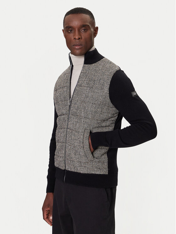 KARL LAGERFELD Cardigan 655027 554305 Negru Regular Fit