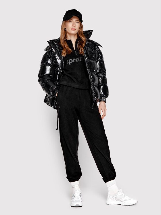 Giubbotto piumino SP22-KUD521 Nero Regular Fit