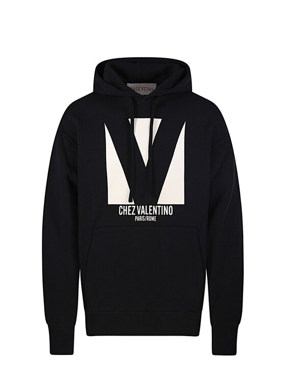 Valentino Garavani Valentino Garavani Μπλούζα 6V3MF28 Μαύρο Regular Fit