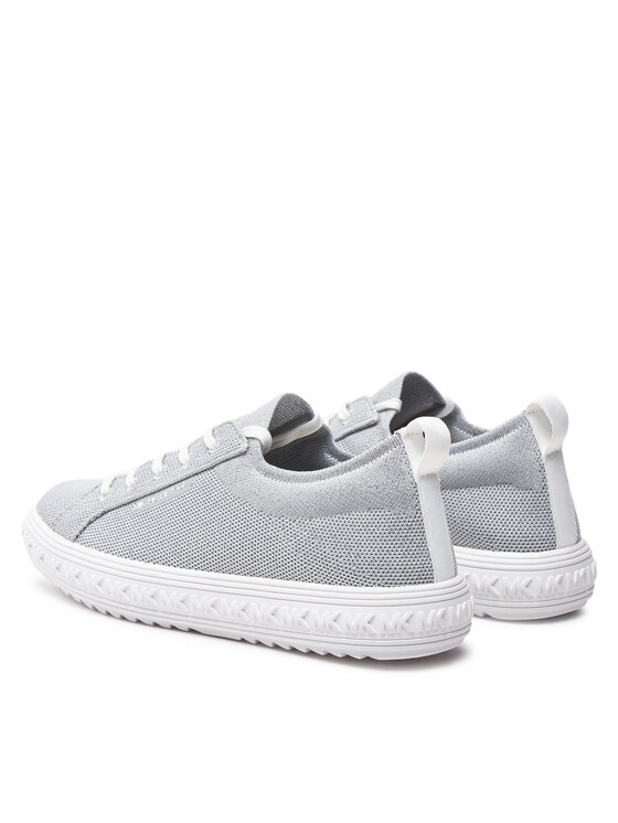 MICHAEL Michael Kors MICHAEL Michael Kors Sneakersy Grove Metallic 43S4GVFS2D Srebrny