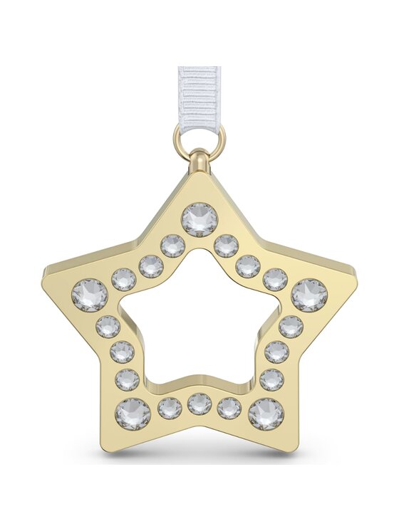 Swarovski Swarovski Ozdoba Holiday Magic Star Ornament Mała 5655936 Złoty