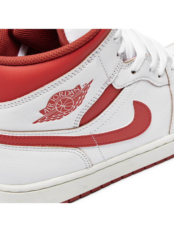 Nike Sneakersy Air Jordan 1 Mid Se FJ3458 160 Biały | Modivo.pl