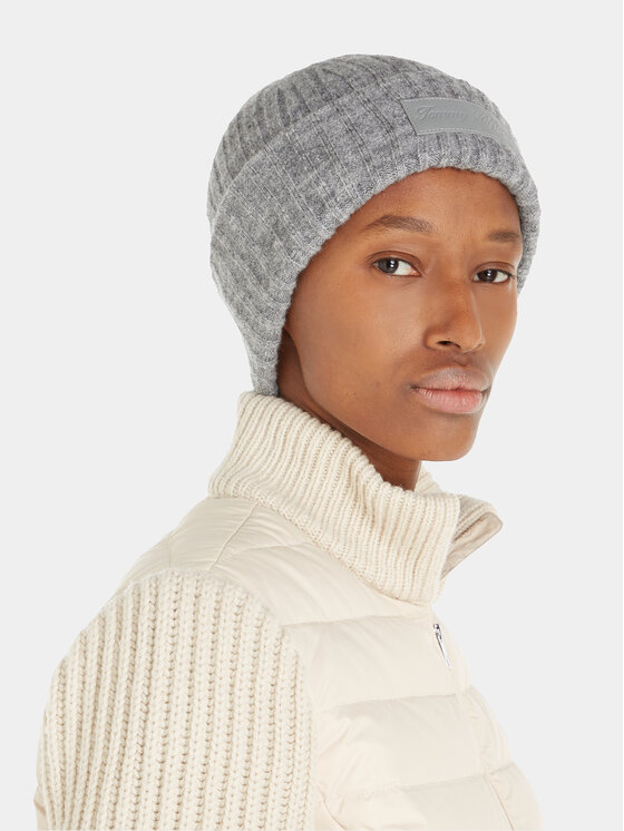 Tommy Hilfiger Tommy Hilfiger Шапкa Twist AW0AW15325 Сірий